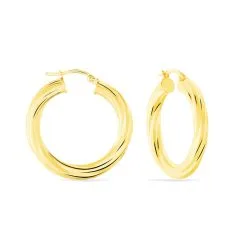 Histoire D'Or Créoles Yori Or Jaune -Boucles d'oreilles Bracelet Soldes B3OFJW0974 view2