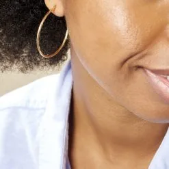 Histoire D'Or Créoles Youri Or Jaune -Boucles d'oreilles Bracelet Soldes B3OFJW0993 model1