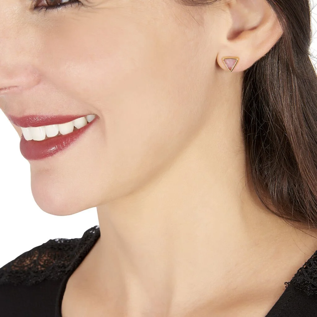 Histoire D'Or Boucles D'oreilles Puces Juliete Or Jaune Amethyste 6 Histoire D'Or Boucles D'oreilles Puces Juliete Or Jaune Amethyste – Image 4