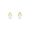 Histoire D'Or Boucles D'oreilles Puces Alvina Ruban Or Jaune Oxyde De Zirconium 1 Histoire D'Or Boucles D'oreilles Puces Alvina Ruban Or Jaune Oxyde De Zirconium -Boucles d'oreilles Bracelet Soldes B3OFJZW143 master