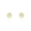 Histoire D'Or Boucles D'oreilles Puces Tahera Or Jaune Oxyde De Zirconium