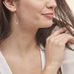 Histoire D'Or Boucles D'oreilles Pendantes Daina Or Jaune Oxyde De Zirconium -Boucles d'oreilles Bracelet Soldes B3OFJZW507 model0