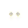 Histoire D'Or Boucles D'oreilles Puces Eddie Or Jaune Oxyde De Zirconium
