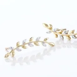 Histoire D'Or Bijoux D'oreilles Eloiza Or Jaune Oxyde De Zirconium -Boucles d'oreilles Bracelet Soldes B3OFJZW791 view2