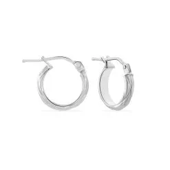 Histoire D'Or Créoles Ananas Or Blanc -Boucles d'oreilles Bracelet Soldes B3OFJZW797 view1