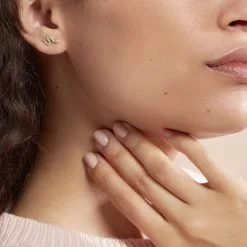 Histoire D'Or Boucles D'oreilles Pendantes Dorilis Or Jaune Oxyde De Zirconium -Boucles d'oreilles Bracelet Soldes B3OFJZW830 model0