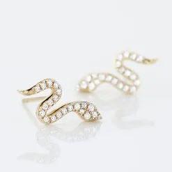 Histoire D'Or Boucles D'oreilles Pendantes Dorilis Or Jaune Oxyde De Zirconium -Boucles d'oreilles Bracelet Soldes B3OFJZW830 view2