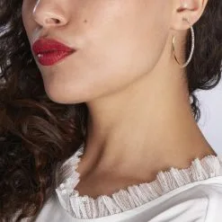 Histoire D'Or Créoles Tyhana Or Jaune Oxyde -Boucles d'oreilles Bracelet Soldes B3OFJZW926 model0