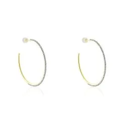 Histoire D'Or Créoles Tyhana Or Jaune Oxyde