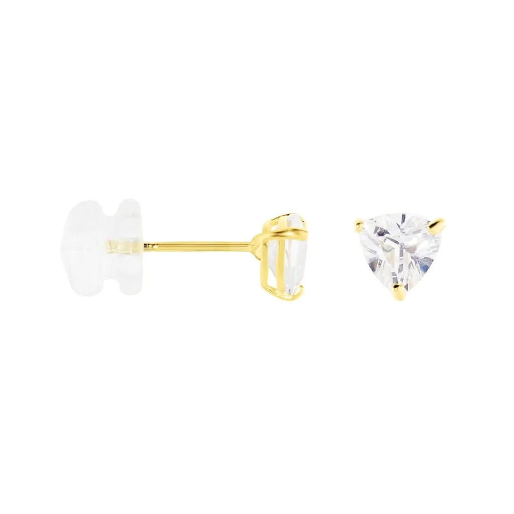 Histoire D'Or Boucles D'oreilles Puces Poinsettia Or Jaune Oxyde 4 Histoire D'Or Boucles D'oreilles Puces Poinsettia Or Jaune Oxyde – Image 2