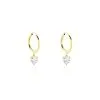 Histoire D'Or Creoles Or Jaune Lowan Oxydes De Zirconium -Boucles d'oreilles Bracelet Soldes B3OFJZW942 master