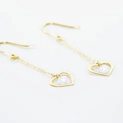 Histoire D'Or Boucles D'oreilles Pendantes Or Jaune Maximiliane Oxyde De Zirconium 8 Histoire D'Or Boucles D'oreilles Pendantes Or Jaune Maximiliane Oxyde De Zirconium -Boucles d'oreilles Bracelet Soldes B3OFJZW943 view2