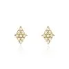 Histoire D'Or Boucles D'oreilles Puces Or Jaune Oxydes De Zirconium -Boucles d'oreilles Bracelet Soldes B3OFJZW952 master