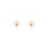 Histoire D'Or Boucles D'oreilles Puces Fidelia Boule Or Rose