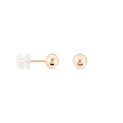Histoire D'Or Boucles D'oreilles Puces Fidelia Boule Or Rose 7 Histoire D'Or Boucles D'oreilles Puces Fidelia Boule Or Rose -Boucles d'oreilles Bracelet Soldes B3OFRW0024 view1