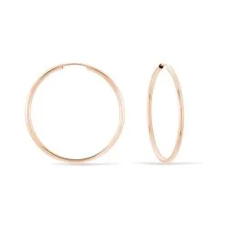 Histoire D'Or Créoles Valencina Or Rose -Boucles d'oreilles Bracelet Soldes B3OFRW0040 view2