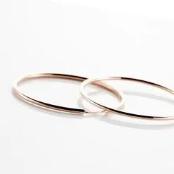 Histoire D'Or Créoles Valencina Or Rose -Boucles d'oreilles Bracelet Soldes B3OFRW0054 view2