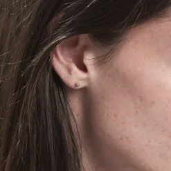 Histoire D'Or Boucles D'oreilles Puces Or Rose Fidelia -Boucles d'oreilles Bracelet Soldes B3OFRW0056 model0