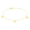 Histoire D'Or Chaîne De Cheville Siobhan Or Jaune 1 Histoire D'Or Chaîne De Cheville Siobhan Or Jaune -Boucles d'oreilles Bracelet Soldes B3ZFJW007F master