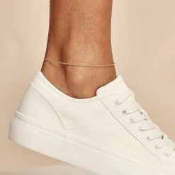 Histoire D'Or Chaîne De Cheville Maille Jaseron Or Jaune -Boucles d'oreilles Bracelet Soldes B3ZFJW0359 model0 1