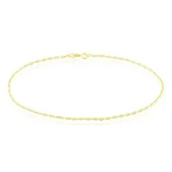Histoire D'Or Chaîne De Cheville Maille Marine Or Jaune