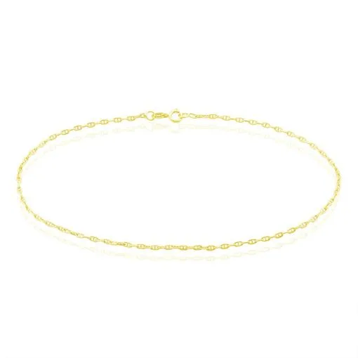 Histoire D'Or Chaîne De Cheville Maille Marine Or Jaune -Boucles d'oreilles Bracelet Soldes B3ZFJW0360 master 1