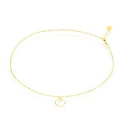 Histoire D'Or Chaîne De Cheville Samanta Or Jaune