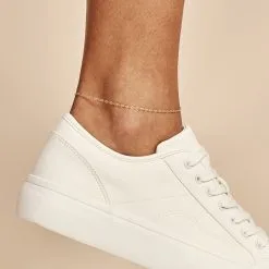 Histoire D'Or Chaîne De Cheville Maille Soleil Or Jaune -Boucles d'oreilles Bracelet Soldes B3ZFJW0377 model0