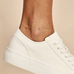 Histoire D'Or Chaîne De Cheville Zahia Or Jaune -Boucles d'oreilles Bracelet Soldes B3ZFJW0401 model0