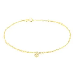 Histoire D'Or Chaîne De Cheville Salome Or Jaune