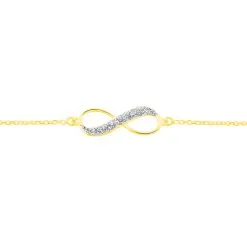 Histoire D'Or Chaîne De Cheville Esparcette Or Jaune -Boucles d'oreilles Bracelet Soldes B3ZFJW0408 view1