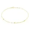 Histoire D'Or Chaîne De Cheville Plantie Or Jaune -Boucles d'oreilles Bracelet Soldes B3ZFJW0420 master