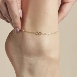 Histoire D'Or Chaîne De Cheville Carlisa Or Jaune 7 Histoire D'Or Chaîne De Cheville Carlisa Or Jaune -Boucles d'oreilles Bracelet Soldes B3ZFJW0421 model0