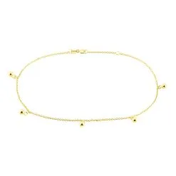 Histoire D'Or Chaîne De Cheville Bethanie Or Jaune