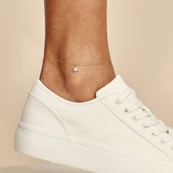 Histoire D'Or Chaîne De Cheville Valentiane Or Jaune Oxyde De Zirconium -Boucles d'oreilles Bracelet Soldes B3ZFJZW005 model0