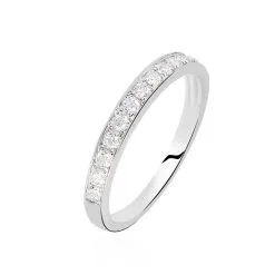 Histoire D'Or Alliance Juliette Or Blanc Diamant