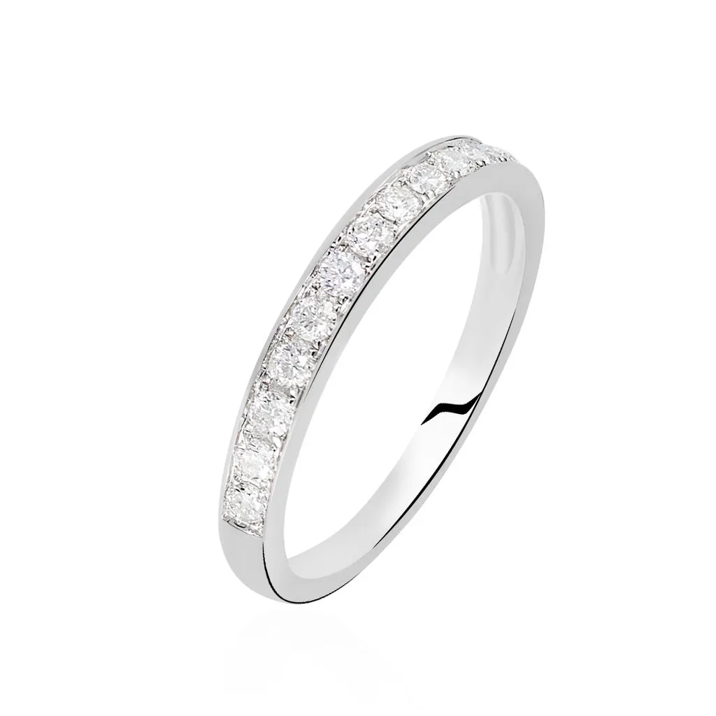 Histoire D'Or Alliance Juliette Or Blanc Diamant 3 Histoire D'Or Alliance Juliette Or Blanc Diamant