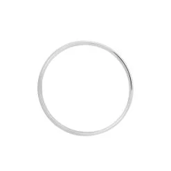 Histoire D'Or Alliance Meredithe Demi Jonc Classique Or Blanc -Boucles d'oreilles Bracelet Soldes B7AMBW0614 view2