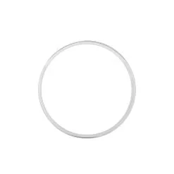 Histoire D'Or Alliance Julie Ruban Classique Or Blanc 9 Histoire D'Or Alliance Julie Ruban Classique Or Blanc -Boucles d'oreilles Bracelet Soldes B7AMBW0631 view2