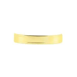 Histoire D'Or Alliance Zeus Ruban Plat Or Jaune -Boucles d'oreilles Bracelet Soldes B7AMJW0641 view1