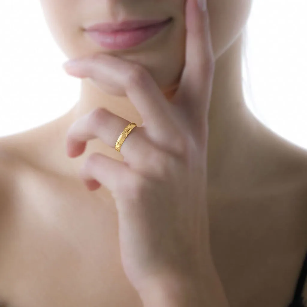 Histoire D'Or Alliance Harmonie Demi Jonc Classique Or Jaune 6 Histoire D'Or Alliance Harmonie Demi Jonc Classique Or Jaune – Image 4