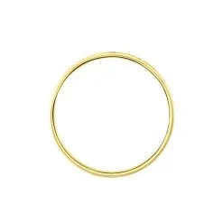 Histoire D'Or Alliance Laurette Ruban Plat Or Jaune -Boucles d'oreilles Bracelet Soldes B7AMJW0791 view2