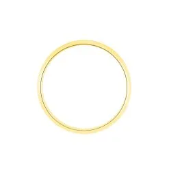 Histoire D'Or Alliance Aphrodite Demi Jonc Bombé Or Jaune -Boucles d'oreilles Bracelet Soldes B7AMJW0897 view2