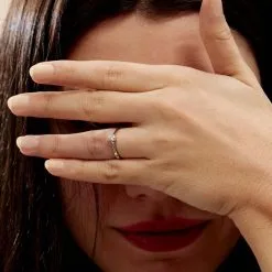 Histoire D'Or Bague Solitaire Victoria Or Blanc Diamant -Boucles d'oreilles Bracelet Soldes B7DFBDW1QF model3