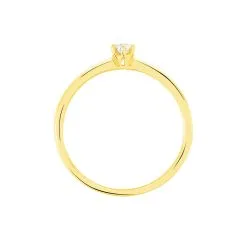 Histoire D'Or Bague Solitaire Annelies Or Jaune Diamant -Boucles d'oreilles Bracelet Soldes B7DFJDW12S view2