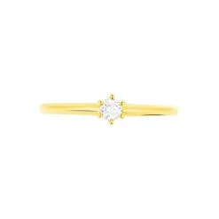 Histoire D'Or Bague Solitaire Orleane Or Jaune Diamant -Boucles d'oreilles Bracelet Soldes B7DFJDW12T view1