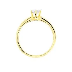 Histoire D'Or Bague Solitaire Ruken Or Jaune Diamant -Boucles d'oreilles Bracelet Soldes B7DFJDW12X view2