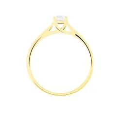 Histoire D'Or Bague Solitaire Victoria Or Jaune Diamant -Boucles d'oreilles Bracelet Soldes B7DFJDW1QI view2