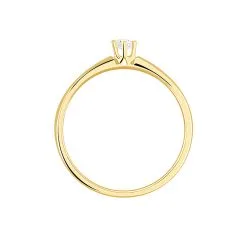 Histoire D'Or Bague Solitaire Samantha Or Jaune Diamant -Boucles d'oreilles Bracelet Soldes B7DFJDW2ER view2