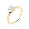 Histoire D'Or Bague Solitaire Samantha Or Jaune Diamant